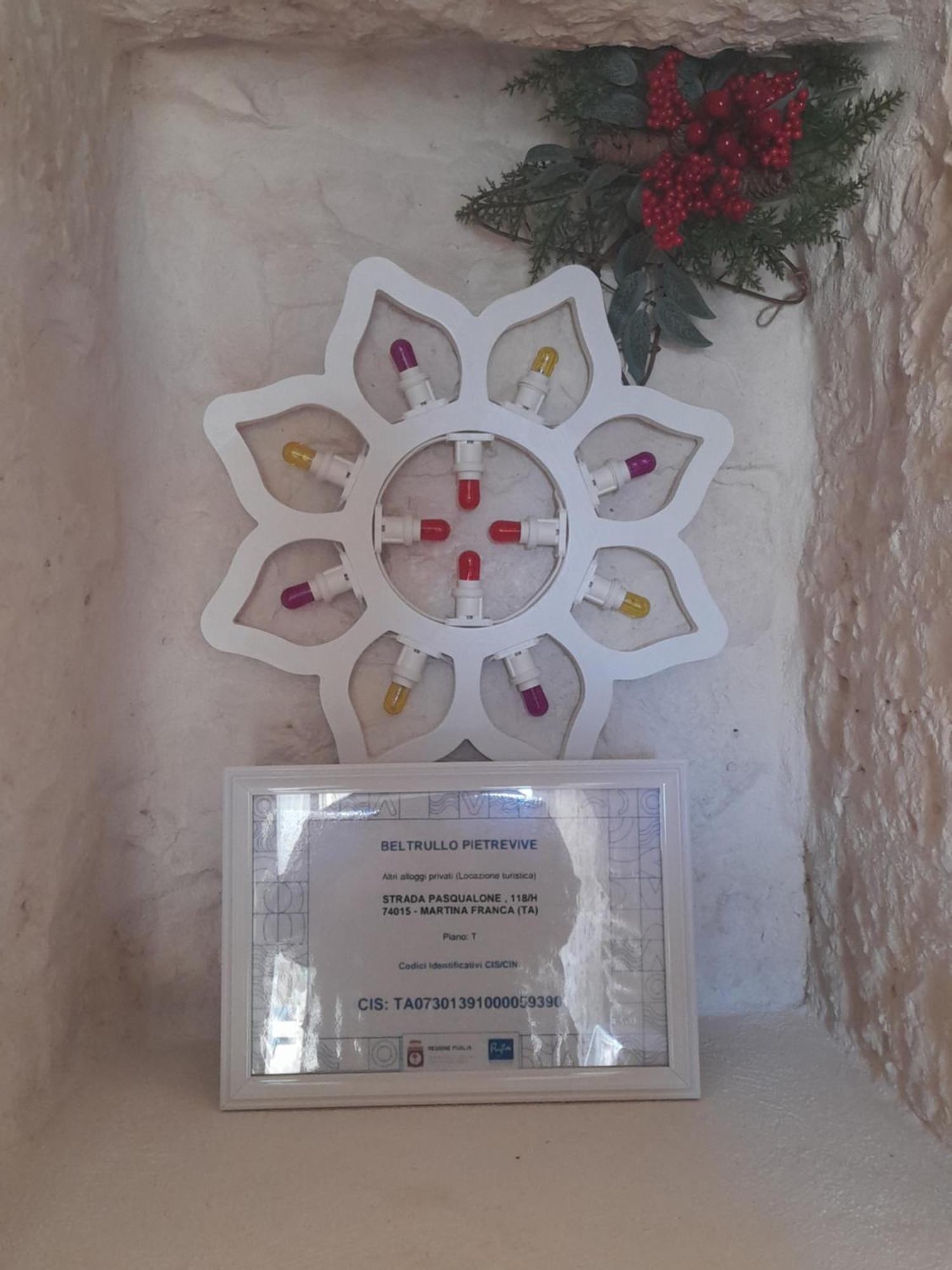 Beltrullo Pietrevive Apartman Martina Franca Kültér fotó